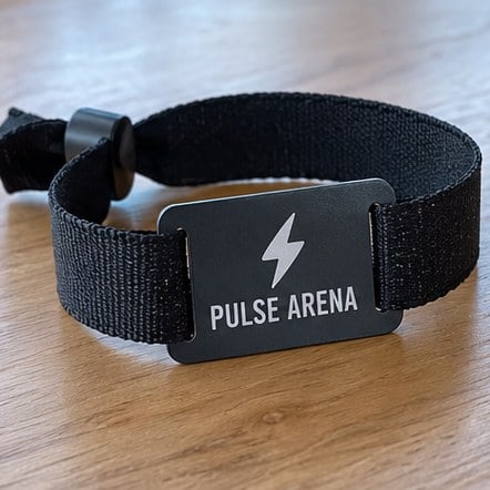 Custom RFID-Ready Fabric Wristbands